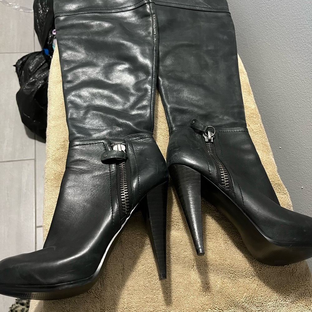 Guess over the knee boots